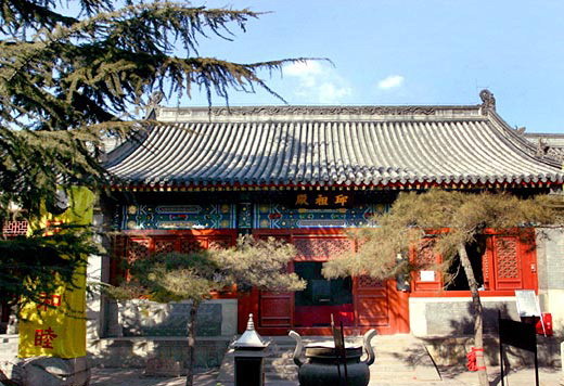 邱祖殿,奉祀全真龙门派始