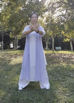 左右开弓似射雕 武当立式八段锦(第二段) 中国道家养生网